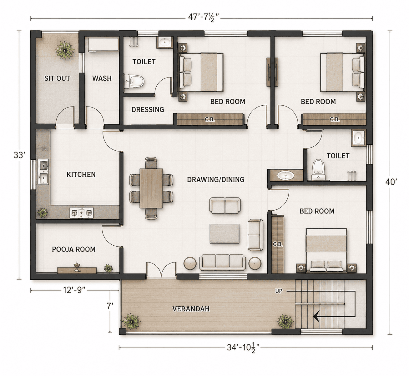 Residential Floor Plan